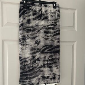 Zadie Bs Stylish Black and Gray Women's Skirt